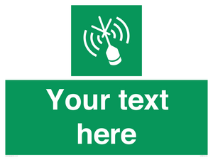 Custom sign safe condition Emergency position beacon